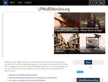 Tablet Screenshot of lpntobsnonline.org